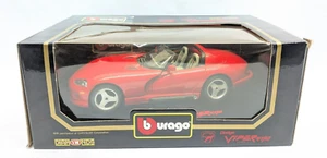 Modellino auto Burago Dodge Viper RT/10 1992 rosso pressofuso 1/18 - Foto 1 di 6