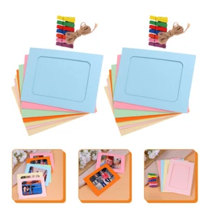 2 Sets Photo Frame Clip Combination Picture Hanging Kit Wall Decoration Holder - Picture 1 of 10