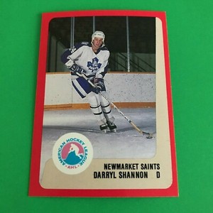1988-89 ProCards Hockey - Darryl Shannon - Newmarket Saints AHL (NM)