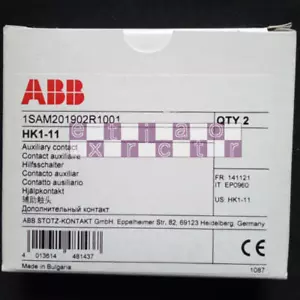 1PCS New ABB HK1-11 Auxiliary Contact 1SAM201902R1001 - Picture 1 of 1
