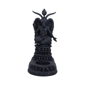 Soporte de luz de té Baphomet's Devotion 17 cm resina fundida en frío. Grandes detalles. - Imagen 1 de 7