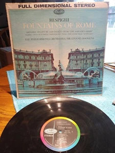 CAPITOL FULL DIMENSIONAL STEREO 1960 Respighi FOUNTAINS OF ROME Goossens SG-7199 - Imagen 1 de 2