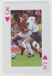 Football World Cup 2006 Playing Card single Kanu Arsenal & Jaap Stam Man United - Picture 1 of 2