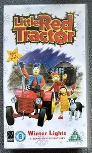 The Little Red Tractor Winter Lights VHS PAL Video Cassette Tape NEW SEALED EB26 - Picture 1 of 2