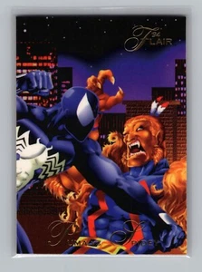 Puma Vs. Spidey (Spider-Man) 1994 Fleer Flair MCU Collector's Card #49 Avengers - Picture 1 of 2