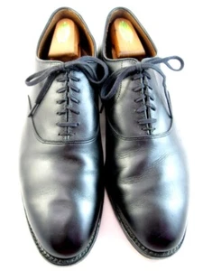 Allen Edmonds "CARLYLE" Men's Plain Toe Oxfords 11.5 D Black USA (235N) - Picture 1 of 13