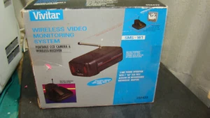 Vintage Vivitar Wireless Video Monitoring System SMS-W1 Portable CCD Camera - Picture 1 of 5
