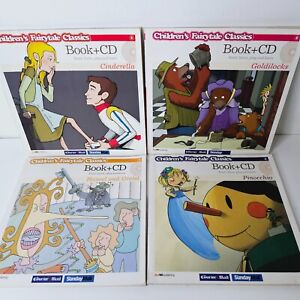Children's Fairytale Classics Book + CD No's 4-7 Paperbacks 2007