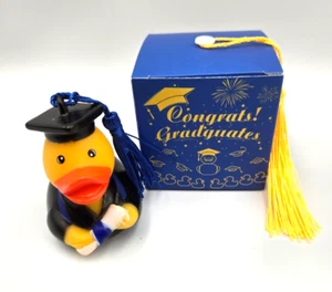 Pato de goma de graduación con borla grado caja de regalo, pato de 2", caja de 2,36 X 2,36" - Imagen 1 de 8