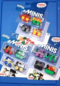 Thomas & seine Freunde DC Super Friends Mini Züge 3er Pack Lot (12 Züge) Neu 2015 - Bild 1 von 7