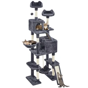 Árbol Rascador para Gatos con Plataforma Torre Rascador Escalador para 2-3 Gatos - Imagen 1 de 8