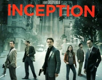 Inception (Blu-ray/DVD, 2010, 3-Disc Set) Very Good - Image 1 of 4