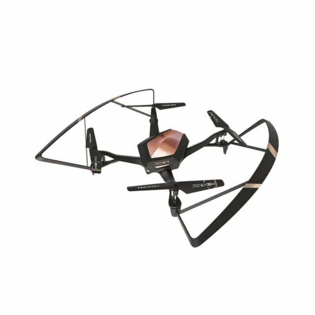 PROTOCOL Dronium 3X Drone with Live Streaming Camera - Black/Copper