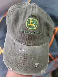 Vintage John Deere Mütze Kappe für Männer oder Frauen Unisex - Streifen innen - Bild 1 von 6