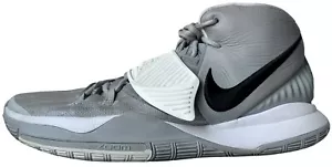 Scarpe da basket Nike Kyrie 6 Team da uomo taglia 14 grigio lupo nero bianco CW4142-003 - Foto 1 di 12
