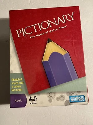 Pictionary The Game Of Quick Draw 2009 Parker Brothers Factory Sealed Board Game - Image 1 of 4