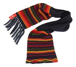 Fall Shades Wrap 100% Alpaca Hat Cap Long Scarf Winter Outdoors Handmade Peru NW - Picture 1 of 3