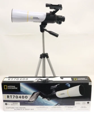 National Geographic RT70400 70mm Reflector Telescope with Panhandle Mount - Image 1 of 4