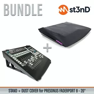STÄNDER + STAUBSCHUTZHAUBE für PRESONUS FADERPORT 8 - 20° | BUNDLE ANGEBOT - Bild 1 von 10