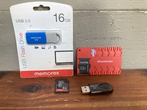 Posten USB Flash Thumb Drives, Mini Micro SD Karten 16gb 2gb 32gb 64gb - Bild 1 von 1