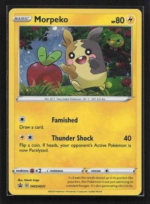 Morpeko Promo SWSH: Sword & Shield Promo Cards SWSH031 NM - Image 1 of 2