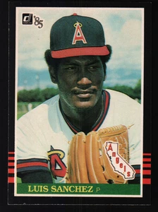 Donruss Baseball #352 1985 - Luis Sánchez - California Angels 85-339 - Imagen 1 de 2