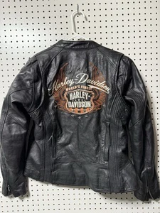 Lederreitjacke Damen groß Harley Davidson - Bild 1 von 3