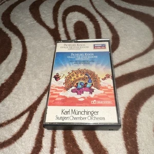 Karl Munchinger Cassette Pachelbel Albinoni Stuttgart Chamber Orchestra 1977 - Picture 1 of 5
