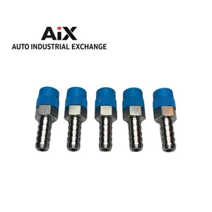 Lotto di (5) Swagelok Connettore Acciaio Inox 1/4 Tubo x 1/4 NPT SS-4-HC-1-4 - Foto 1 di 1