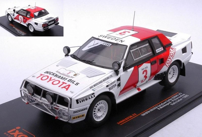 Toyota Celica Twincam Turbo Safari Rally 1985 Waldegaard-Thor 1:24 IXO 24RAL025B - Immagine 1 di 1