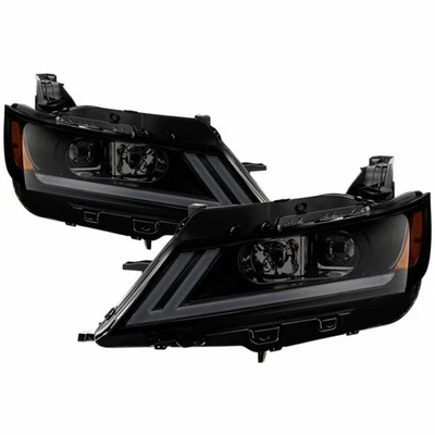 xTune For Chevy Impala 14-18 Headlights Pair DRL PRO-JH-CIM15-LB-BSM - Изображение 1 из 4