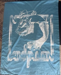 Vintage VAN HALEN Fabric Tapestry Poster 1970’s David Lee Roth - Picture 1 of 4