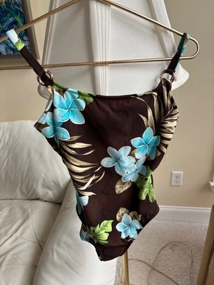🔥🔥 Leilani Swimsuit Women's Size 6 New Tropical One Piece Bathing Suit ! 🔥🔥 - Image 1 of 4