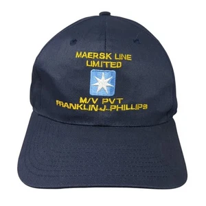 Maersk Line Limited M/V PVT Franklin Philips Slideback Hat Blue Kati - Picture 1 of 9