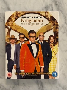 Kingsman The Golden Circle Blu-Ray with cardboard slipcase BRAND NEW & SEALED - Picture 1 of 1