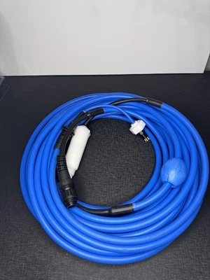 9995873-DIY 3 Puntas Delfín Piscina Robot Cable de Repuesto 60 ft Conjunto Giratorio Foto 1 de 2