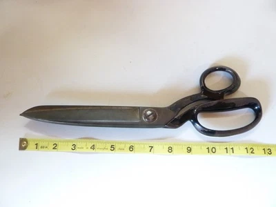 Large 13" Vintage Dressmaking Tailor Scissors Fabric Cutting Shears - Image 1 of 4