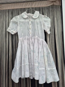 Sixties Vintage BLUMENMÄDCHEN  Kleid Handmade - Bild 1 von 3