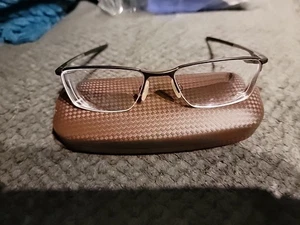 Oakley Socket 5.5 OX3218-0854 Satin Lead Eyeglasses Frame - Picture 1 of 8