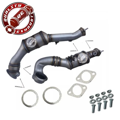 Convertidor catalítico compatible con BMW X5 2008 2009 2010 3,0 L turbo izquierda y derecha Foto 1 de 4