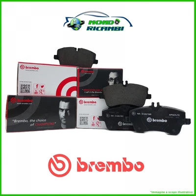 Kit De Plaquettes De Frein BREMBO Arrières Pour FIAT IDEA 03 - Photo 1/3