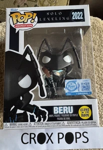 BERU GLOW FQR 2022 SOLO LEVELING FUNKO POP VINYL NEW IN MINT BOX + PROTECTOR - Bild 1 von 1