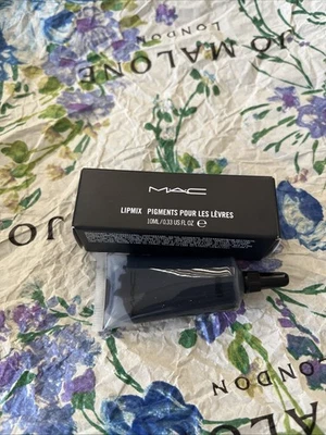 MAC COSMETICS LIPMIX PIGMENTOS (NEGRO) 10 ML / 0,33 oz NUEVO EN CAJA Foto 1 de 4