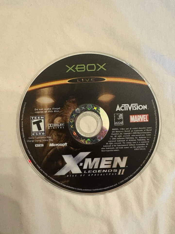X-Men Legends 2 Rise Of The Apocalypse (Xbox) Foto 1 de 1