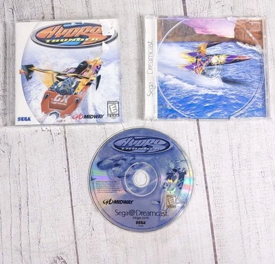 HINGE BROKEN - Hydro Thunder (Sega Dreamcast, 1999) Complete in Box w Manual CIB - Image 1 of 4