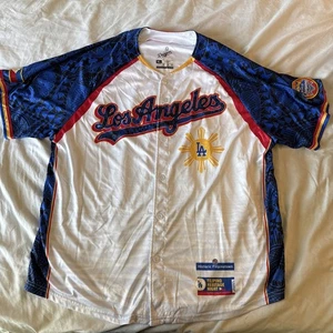 LA Dodgers Filipino Night JERSEY 2025 SGA Size XL - Picture 1 of 6