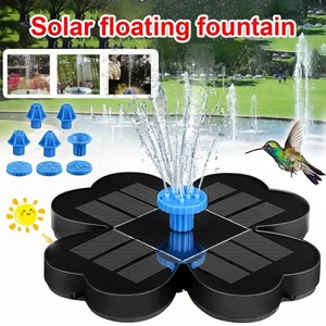 3.5W Solar Fountain Floating Pump Water Bird Feature Garden Pool Pond Outdoor UK - Picture 1 of 16