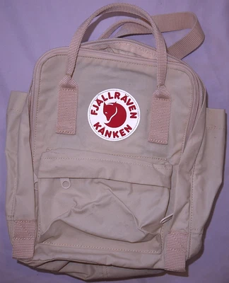 Mini zaino FJALLRAVEN KANKEN beige usato in ottime condizioni - Immagine 1 di 4