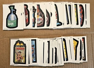 1991 Topps Wacky Packages 1-55 Set with 10 VARIATION Sets RARE ERROR Backs NM - Picture 1 of 4