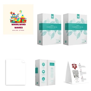 Cardstock, Mediumweight, 365 Sheets, 90 lb/163 gsm, 94 Brightness, 8.5" x 11"... - Picture 1 of 7